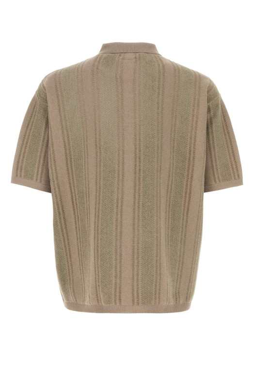 Embroidered knit polo shirt NANAMICA (S26SH019E)