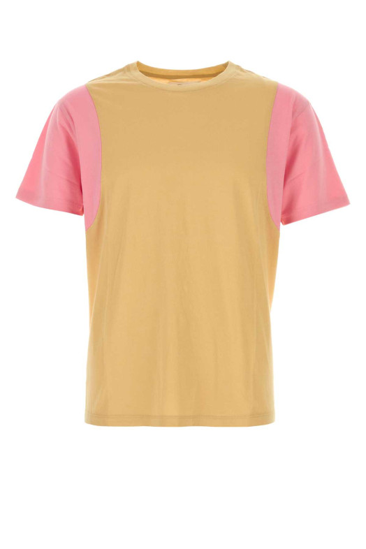 Beige cotton Sleeve t-shirt GIMAGUAS (STEEVETSHIRT)