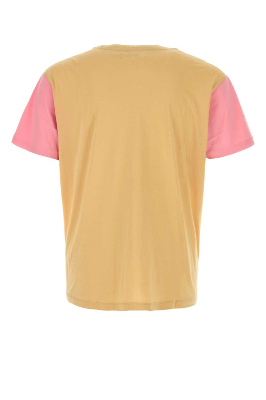 Beige cotton Sleeve t-shirt GIMAGUAS (STEEVETSHIRT)