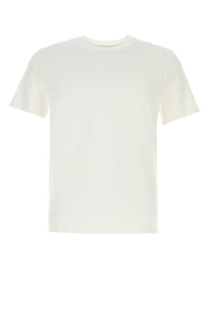 White cotton t-shirt Black PRADA (UJN712S211152Y)