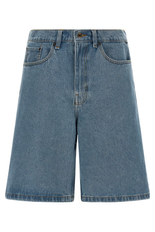 'Check-5' bermuda shorts Blue