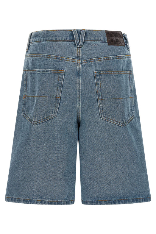 'Check-5' bermuda shorts Blue
