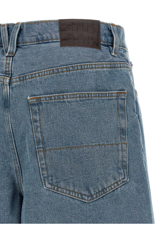 'Check-5' bermuda shorts Blue