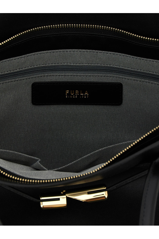 Сумка через плечо Furla Goccia Dome L, черная WB01504BX3104O6000
