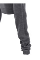 Укороченный трикотажный топ, серый MIU MIU MMLB07SOOO16WSF0480