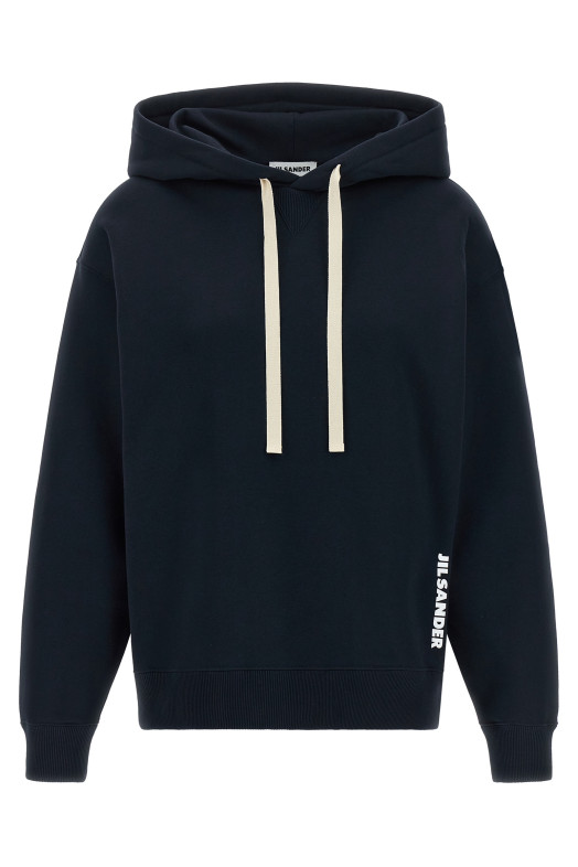 Толстовка с капюшоном «Jil Sander», синяя J02GU0123J20128402