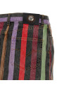Полосатая джинсовая юбка, разноцветная VERSACE 10256701A183861D070
