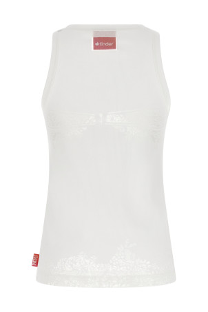 Майка Diesel x Tinder «Pr-T-Anki-Lace-R», біла P018000SPFB100