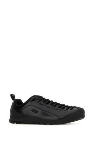 Black leather Jasper sneakers KEEN (1031712)