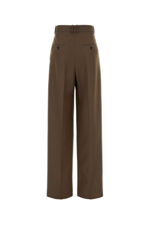 Mud wool blend wide-leg pant SAINT LAURENT (854457Y1N02)