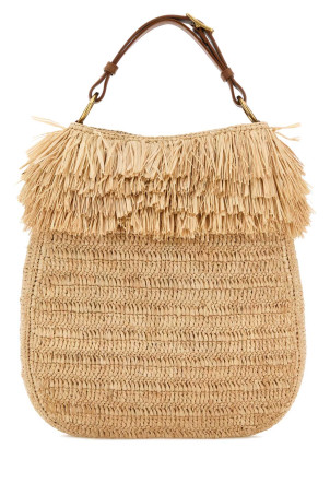 Raffia Roady shopping bag SAINT LAURENT (862920GAAGC)