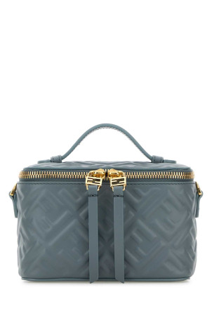 Cerulean blue leather Fendi Vanity handbag FENDI (8BS108AAJD)