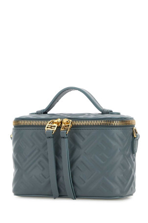 Cerulean blue leather Fendi Vanity handbag FENDI (8BS108AAJD)