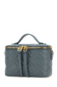 Кожаная сумочка Fendi Vanity цвета «лазурный синий» FENDI (8BS108AAJD)