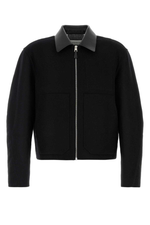 Slate wool jacket GIVENCHY (BM01HH16KB)