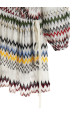 Платье с микро-шевронами, белого цвета MISSONI DS26SG09BR0150S01K2