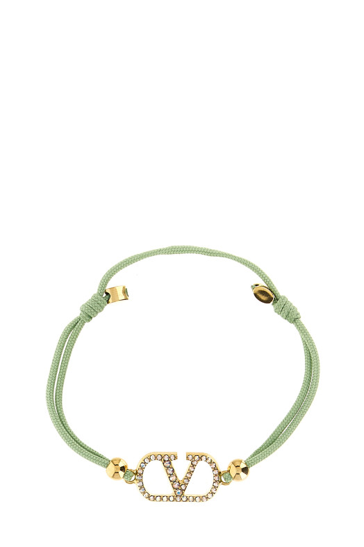 Браслет Valentino Garavani «VLogo Signature» зеленого цвета W2J0X85RLV5FJ