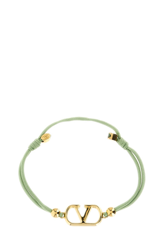 Браслет Valentino Garavani «VLogo Signature» зеленого цвета W2J0X85RLV5FJ