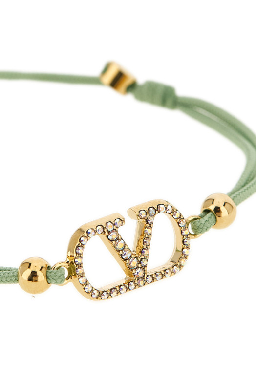Браслет Valentino Garavani «VLogo Signature» зеленого цвета W2J0X85RLV5FJ