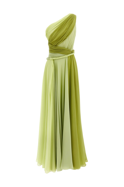 Torchon dress Green