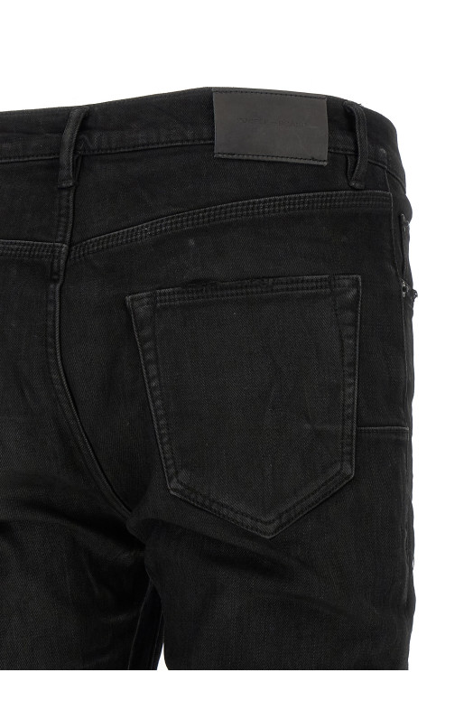 Джинсы «P001 Black Resin 3/D» черного цвета P001BLRBLR
