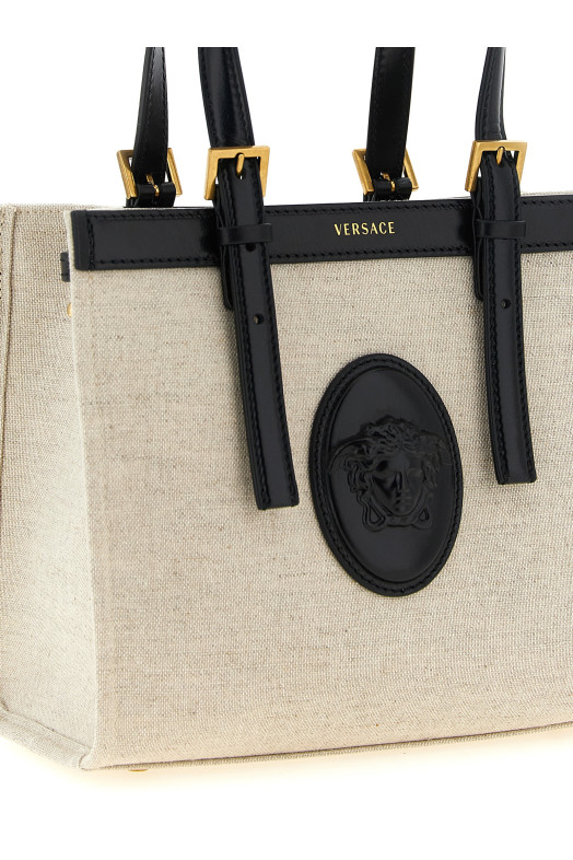 'Rivière' mini shopping bag Beige