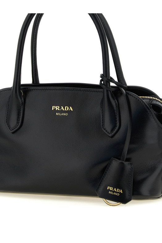 Сумка Softy Lux, черная PRADA 1BA508VOOO2ZS9F0002