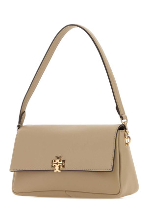 Beige leather small  Charlie shoulder bag TORY BURCH (180725)