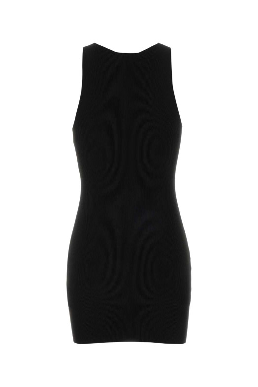 Black stretch nylon mini dress ALEXANDER WANG (1KC3266024)