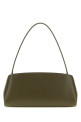 Кожаная сумка через плечо Hug оливкового цвета SALVATORE FERRAGAMO (21A712795283)