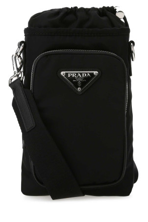 Black Re-Nylon phone caso Black PRADA (2ZH1552DMI)