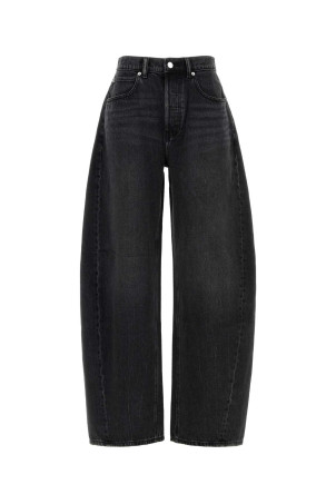 Black denim wide-leg jeans Black ALEXANDER WANG (4DC1264112)