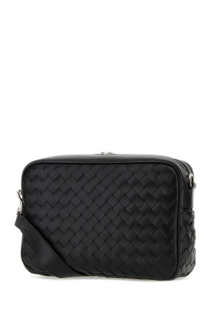 Black leather medium Camera crossbody bag BOTTEGA VENETA (755925V2HL1)