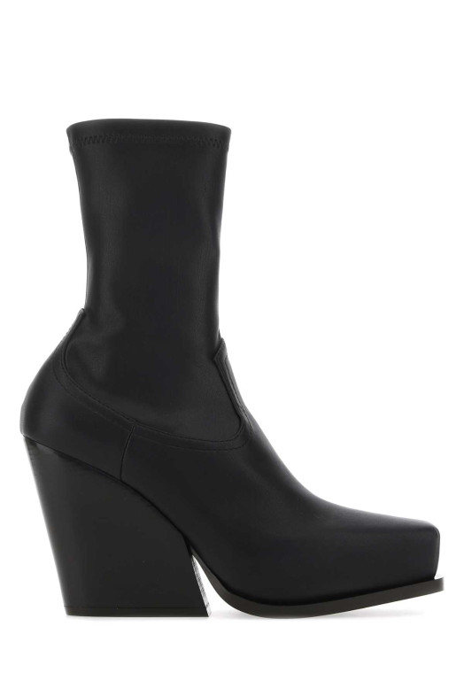 Черные ботинки-лодочки «Cowboy» на низком каблуке, черные, STELLA McCARTNEY (810134W1CV0)