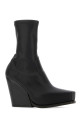 Черные ботинки-лодочки «Cowboy» на низком каблуке, черные, STELLA McCARTNEY (810134W1CV0)