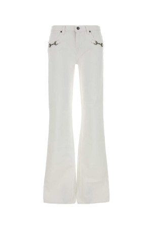White denim jeans GUCCI (872605XDDFX)