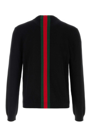 Black cashmere sweater GUCCI (875161XKFPA)