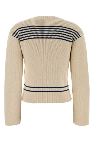 Sand cotton sweater BALENCIAGA (876806T3461)