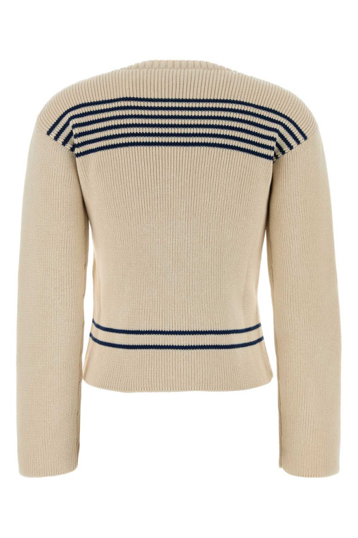 Sand cotton sweater BALENCIAGA (876806T3461)