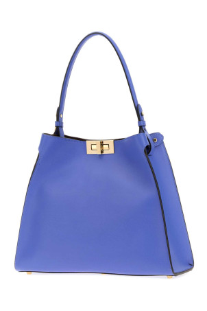 Blue leather medium Fendi Way handbag FENDI (8BN368AWPF)
