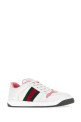White fabric Screener sneakers GUCCI (A000MWFAGAU)