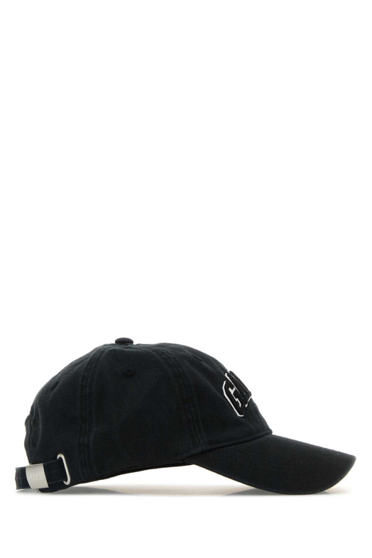 Slate cotton baseball cap GANNI (A6900)