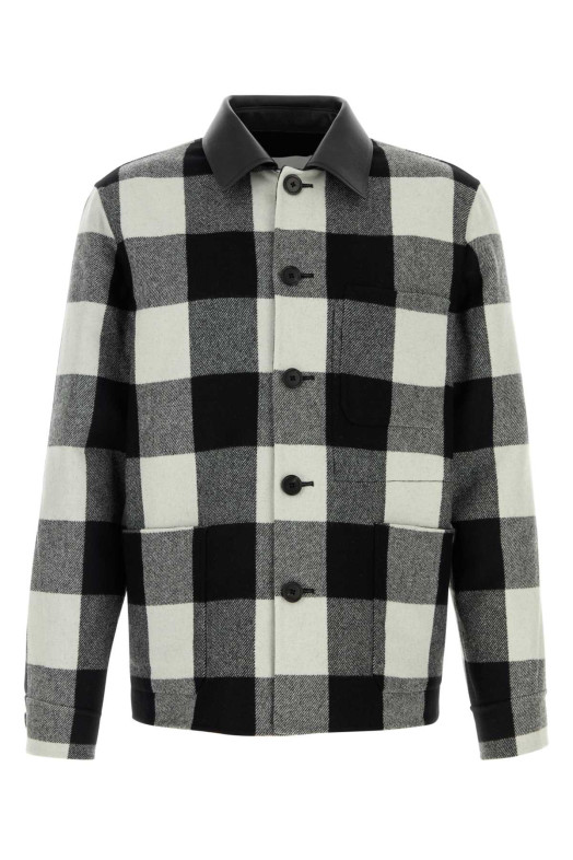 Embroidered wool shirt GIVENCHY (BM01EU16KB)