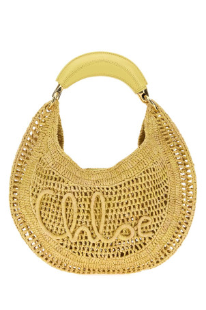 Yellow raffia Banana handbag CHLOE (CH25US902P08)