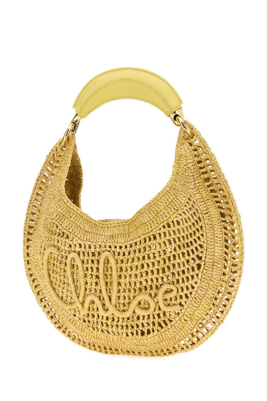 Yellow raffia Banana handbag CHLOE (CH25US902P08)