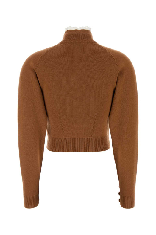 Caramel wool sweater CHLOE (CH26AMP01600)