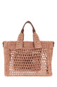 Antiqued pink raffia Summer Banana shopping bag CHLOE (CH26AS908P08)