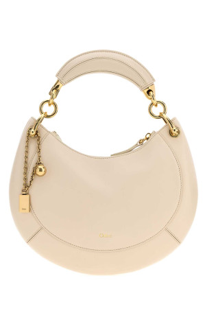 Sand leather ChloÃ© Banana handbag CHLOE (CH26AS921S60)