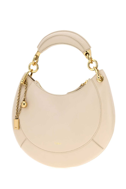 Sand leather ChloÃ© Banana handbag CHLOE (CH26AS921S60)