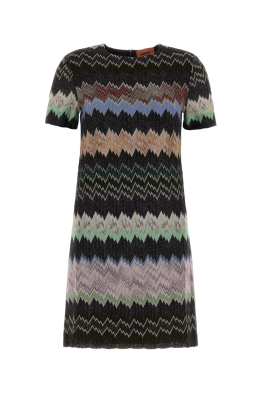 Embroidered viscose blend mini dress MISSONI (DS26SG1OBR014W)